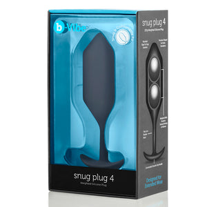 B-Vibe - Snug Butt Plug 4 Zwart