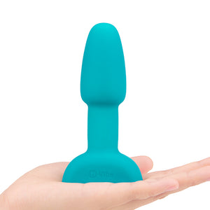 B-Vibe - Rimming Petite Remote Control Plug Blauw