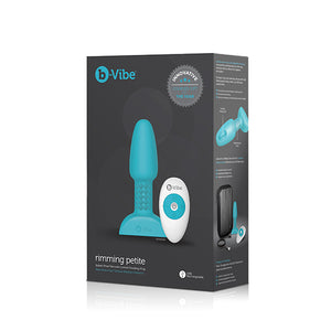 B-Vibe - Rimming Petite Remote Control Plug Blauw