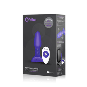 B-Vibe - Rimming Petite Remote Control Plug Paars