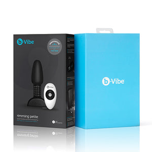 B-Vibe - Rimming Petite Remote Control Plug Zwart