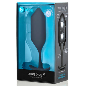 B-Vibe - Snug Butt Plug 5 Zwart