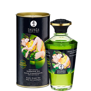 Shunga - Aphrodisiac Verwarmende Olie Groene Thee 100 ml