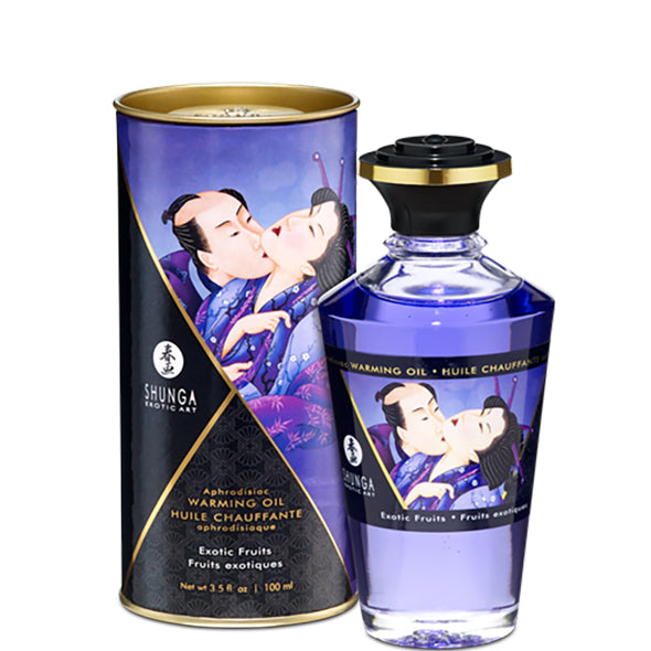 Shunga - Aphrodisiac Verwarmende Olie Exotische Vruchten 100 ml