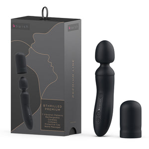 B Swish - bthrilled Premium Wand Vibrator Zwart