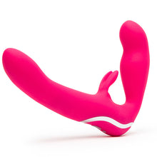 Afbeelding in Gallery-weergave laden, Happy Rabbit - Strapless Strap-On Rabbit Vibe Roze
