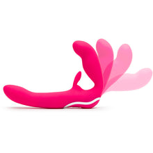 Afbeelding in Gallery-weergave laden, Happy Rabbit - Strapless Strap-On Rabbit Vibe Roze
