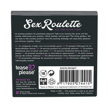 Afbeelding in Gallery-weergave laden, Sex Roulette Kamasutra (NL-DE-EN-FR-ES-IT-PL-RU-SE-NO)
