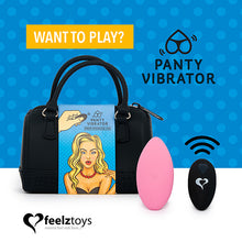 Afbeelding in Gallery-weergave laden, FeelzToys - Panty Vibe Remote Controlled Vibrator Roze
