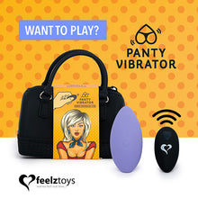 Afbeelding in Gallery-weergave laden, FeelzToys - Panty Vibe Remote Controlled Vibrator Paars
