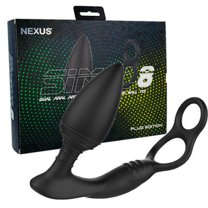 Nexus - Simul8 Plug Editie Vibrerende Dual Motor Anaal Penis &amp; Bal Speeltje