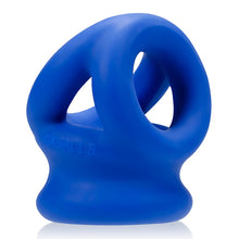 Afbeelding in Gallery-weergave laden, Oxballs - Tri-Squeeze Cocksling &amp; Ballstretcher Blauw
