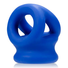 Afbeelding in Gallery-weergave laden, Oxballs - Tri-Squeeze Cocksling &amp; Ballstretcher Blauw
