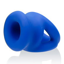 Afbeelding in Gallery-weergave laden, Oxballs - Tri-Squeeze Cocksling &amp; Ballstretcher Blauw
