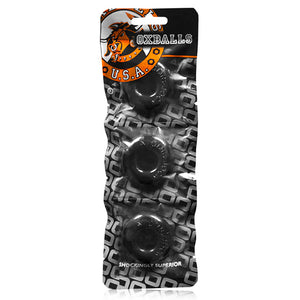 Oxballs - Ringer of Do-Nut 1 3-pack Zwart