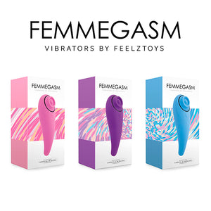 FeelzToys - FemmeGasm Tapping & Tickling Vibrator Pink