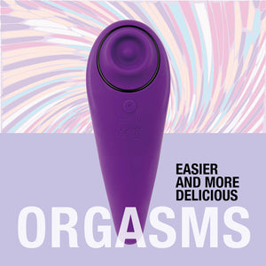 FeelzToys - FemmeGasm Tapping & Tickling Vibrator Paars