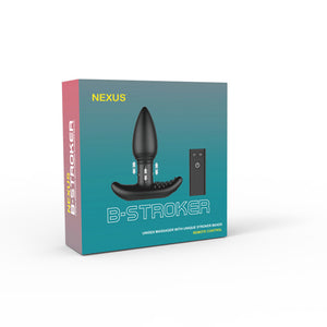 Nexus - B-Stroker Remote Control Unisex Massager with Unique Rimming Beads