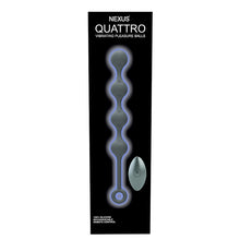 Afbeelding in Gallery-weergave laden, Nexus - Quattro Remote Control Vibrating Pleasure Beads Zwart
