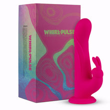 Afbeelding in Gallery-weergave laden, FeelzToys - Whirl-Pulse Roterende Rabbit Vibrator &amp; Afstandsbediening Roze
