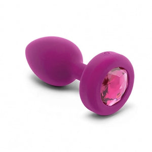 B-Vibe - Vibrerende Juwelen Plug S/M Roze