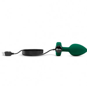 B-Vibe - Vibrerende Juwelen Plug M/L Groen