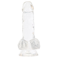 Afbeelding in Gallery-weergave laden, Addiction - Crystal Addiction 6 Inch Transparant Dong
