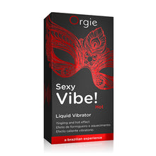 Afbeelding in Gallery-weergave laden, Orgie - Sexy Vibe! Hot Liquid Vibrator 15 ml
