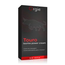 Afbeelding in Gallery-weergave laden, Orgie - Touro Erectie Creme met Taurine 15 ml
