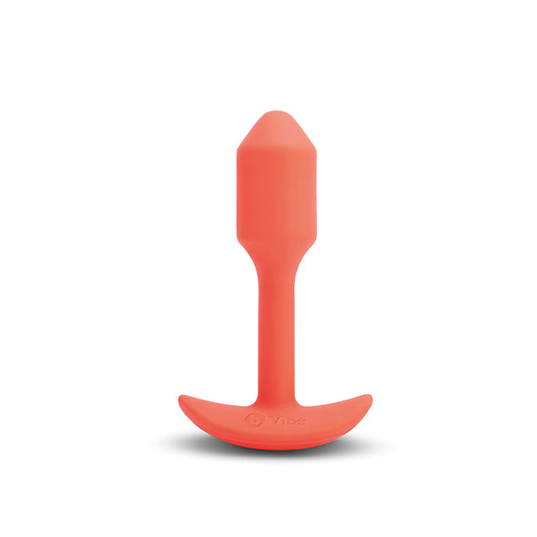 B-Vibe - Vibrerende Snug Plug 1 (S) Oranje