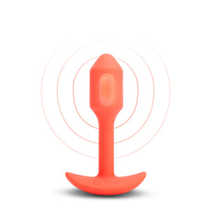 B-Vibe - Vibrerende Snug Plug 1 (S) Oranje