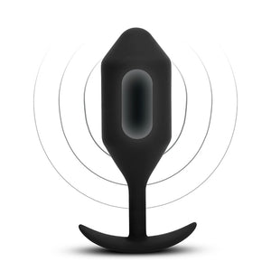 B-Vibe - Vibrerende Snug Plug 5 (XXL) Zwart