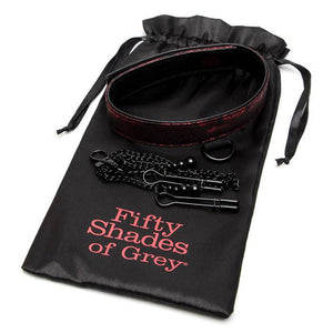 Fifty Shades of Grey - Sweet Anticipation Halsband Tepelklemmen