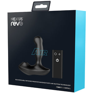 Nexus - Revo Air Remote Control Roterende Prostaat Massager met Zuigmond