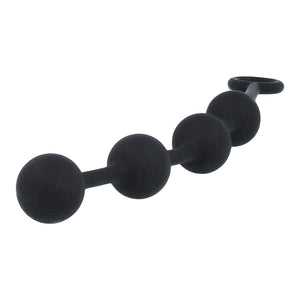 Nexus - Excite Medium Silicone Anal Beads Black