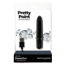 Afbeelding in Gallery-weergave laden, PowerBullet - Pretty Point Vibrator 10 Standen Zwart
