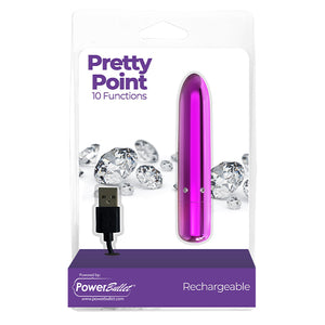 PowerBullet - Pretty Point Vibrator 10 Standen Paars