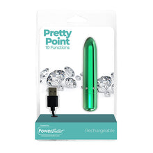 Afbeelding in Gallery-weergave laden, PowerBullet - Pretty Point Vibrator 10 Standen Teal
