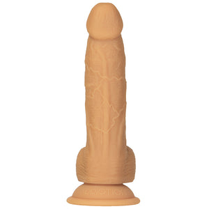 Naked Addiction - Dual Density Silicone Dildo Caramel 20 cm