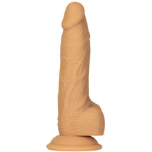 Afbeelding in Gallery-weergave laden, Naked Addiction - Roterende &amp; Vibrerende Dong met Afstandsb. Caramel 20 cm
