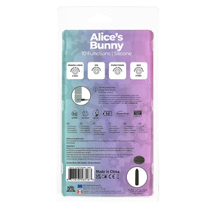 PowerBullet - Alice’s Bunny Vibrator 10 Standen Roze