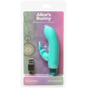 PowerBullet - Alice’s Bunny Vibrator 10 Standen Teal