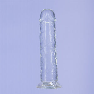 Addiction - Crystal Addiction 20 cm Vertical Clear TPE