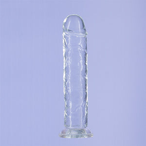 Addiction - Crystal Addiction 20 cm Vertical Clear TPE