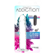 Afbeelding in Gallery-weergave laden, Addiction - Crystal Addiction 20 cm Vertical Clear TPE
