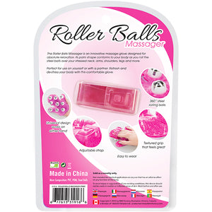 PowerBullet - Roller Balls Massager Roze