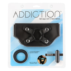 Addiction - Strap-On Harness One Size Fits Most Zwart