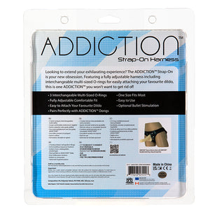 Addiction - Strap-On Harness One Size Fits Most Zwart