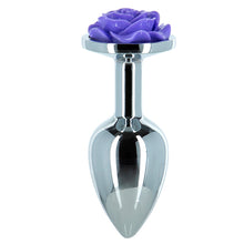 Afbeelding in Gallery-weergave laden, Lux Active - Metalen Butt Plug Purple Rose
