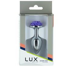 Afbeelding in Gallery-weergave laden, Lux Active - Metalen Butt Plug Purple Rose
